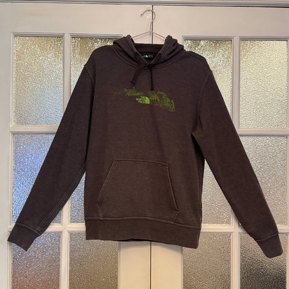 THE NORTH FACE grey hoodie Mens Small